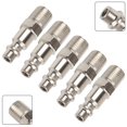 thumbnail image 3 of Bgsha Male Thread Plug Adapter Air Hose Fittings NPT 1/4 INCH Quick Coupling Release, 3 of 9