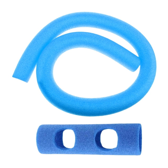 Siruishop Floating Pool Noodle 51 Inches Long Auxiliary Tool for Adults with Connector Blue