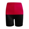 thumbnail image 5 of Gspmoly Shorts, Shorts d'Été Taille Haute pour Femmes Shorts d'Été Décontractés Extensibles Short de Sport Shorts de Randonnée Femmes Liquidation Rouge m, 5 of 5