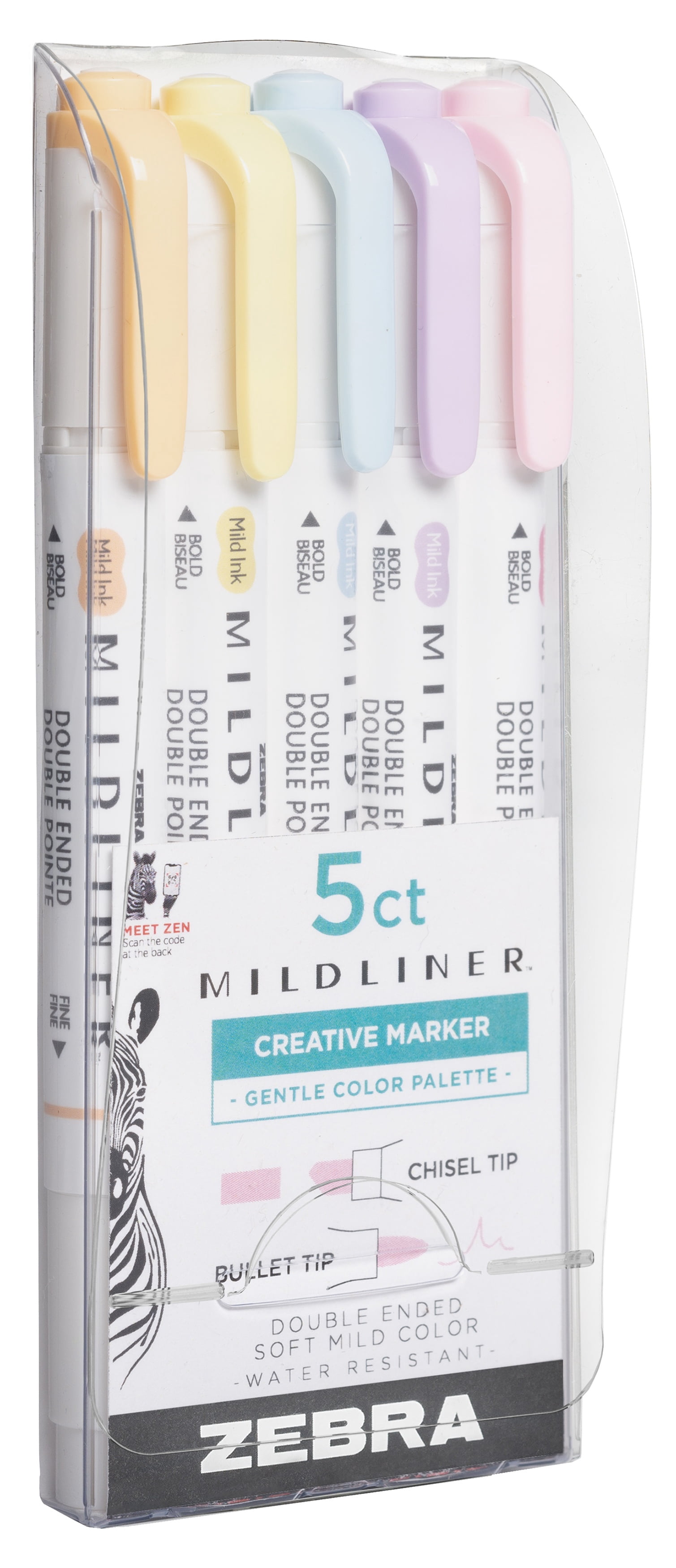 Mildliner 5 Colour Set Refresh
