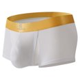 thumbnail image 1 of Men's Low Rise Athletic Underwear with Patchwork Design for Casual Wear and Sports, 1 of 3