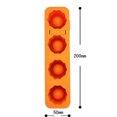 thumbnail image 4 of Ice Cube Mold Creative Multi-purpose 4-Cavity DIY Shot Glass Mold Ice Cube Tray, 4 of 10