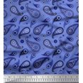 thumbnail image 1 of Soimoi Polyester Crepe Fabric Floral & Paisley Printed Craft Fabric by The Yard 42 Inch Wide, 1 of 5