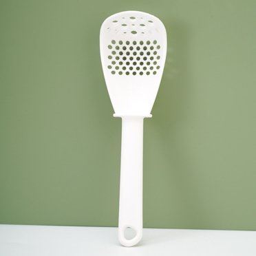 TopLLC Assistant de Cuisine Cuillère de Cuisson Multifonctionnelle Gingembre Ail Broyage Égouttage Passoire Cuiseur à Riz Cuisson en une Seule Couleur Améliorer l'Expérience de Cuisson Cuillère de Cuisson Multifonctionnelle