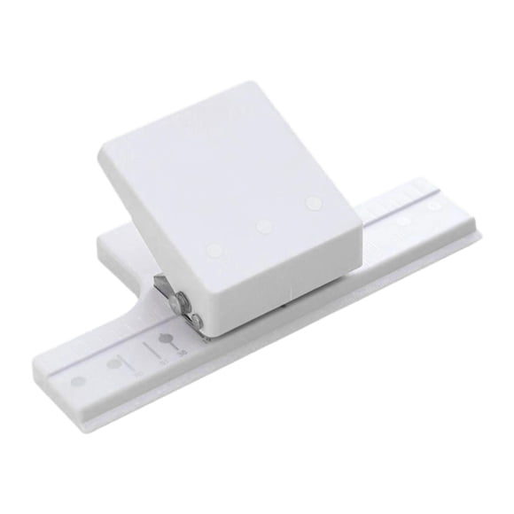 yuksok 3 Hole Punch Hole Puncher Photos Crafting Home 5 Sheet Capacity Office Classroom School Mini Studio Paper Puncher Paper Punch White