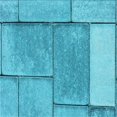 thumbnail image 1 of Ahgly Tapis de Zone Carré Lavable en Machine, Turquoise Foncé Vert, 8 Pieds Carré, 1 of 7
