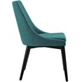 thumbnail image 3 of Modway Viscount Dining Chair, Teal Blue, 3 of 4