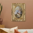 thumbnail image 4 of Photo Frame Display Holder Ornate Display Living Room Embossed Wall Hanging Tabletop Picture Picture Frame for Hallway Home, 4 of 9