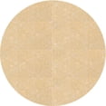 thumbnail image 1 of Ahgly Company Tapis d'Intérieur Lavable en Machine Carré Transitionnel Kaki Or, 3 Pieds Carré, 1 of 7