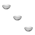 thumbnail image 4 of Youkk Fruit Basket Open Wire Modern Style Wide Application Multifunctional Metal Fruit Baskets black Oblique large 3Set, 4 of 6