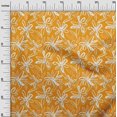 thumbnail image 2 of oneOone Velvet Orange Fabric Florals Craft Projects Decor Fabric Printed By The Yard 58 Inch Wide-044, 2 of 4
