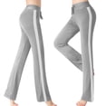 thumbnail image 1 of Meichang Spring Clearance Womens Yoga Pants High Elastic Waist Modal Bootcut Pants Workout Running Yoga Trousers Casual Yoga Gym Leggings with Drawstring, 1 of 9