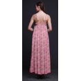 thumbnail image 4 of Bimba Robe Longue Décontractée en Rayonne Florale pour Femmes Bretelles Spaghetti Maxi Robe d'Été-TG, 4 of 4