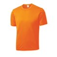 thumbnail image 1 of Gravity Threads Mens Short-Sleeve Moisture Wicking Shirt - Neon Orange - Small, 1 of 1