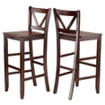 thumbnail image 1 of Winsome Victor 2-Piece 29" V-Back Bar Stools - 94259, 1 of 8