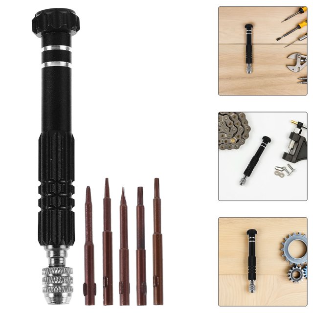Raindrops 4Sets Compact Multi Bit Screwdriver Set for Vehicle and Electronics Repair with Durable Construction