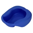 thumbnail image 1 of Urinal Bedpan, Larger Capacity Slipper Bedpan Lid Handle Strong Bearing  For Elderly For Home Dark Blue, 1 of 8