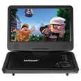 thumbnail image 1 of ieGeek 12.5" Portable DVD Player for Car with 10.5" HD Swivel Screen, DVD Player for Kids with High Volume Dual Speaker, 5 Hours Rechargeable Battery, Support Multiple Disc Formats, 1 of 10
