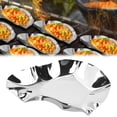 thumbnail image 4 of MVRLSH Baking Trays Stainless 304 Stainless Large Grilling Pan Reusable For Baked Grilled For Cooking Silver Kitchen Metal Dish For Seafood Clam Scallop, 4 of 9