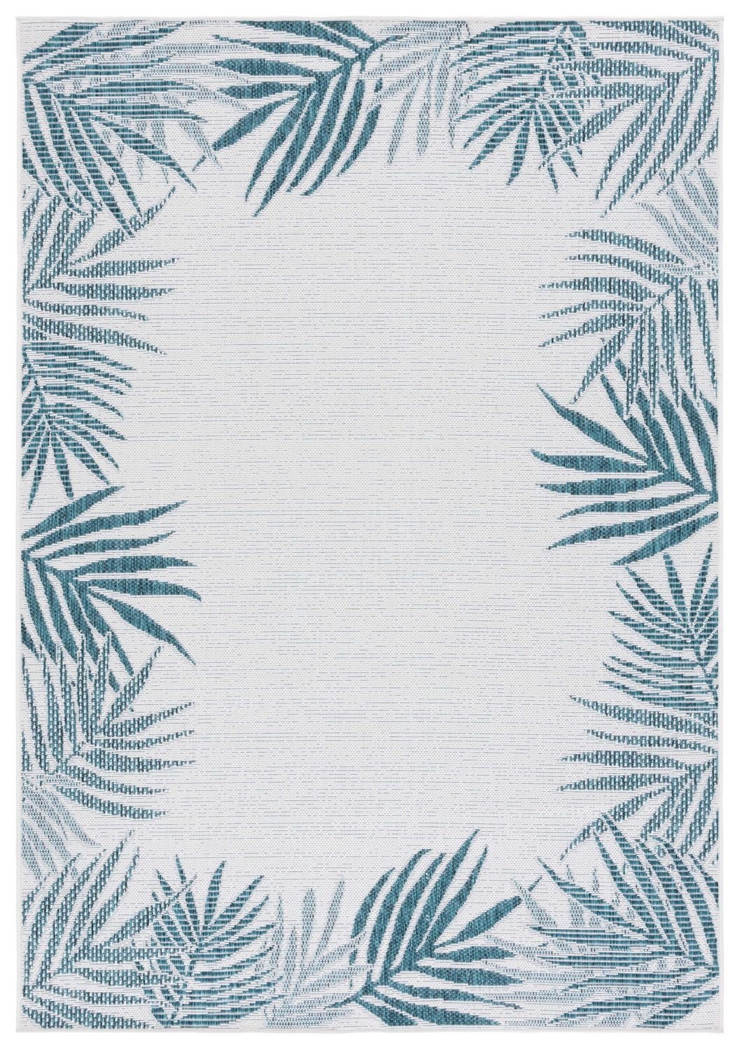 SAFAVIEH Beach House Cherlyn Botanical Indoor/Outdoor Area Rug