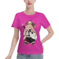 thumbnail image 1 of T-Shirt Basique à Manches Courtes pour Femmes Demon Slayer : Koiju et Nidouzi, 1 of 6