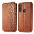 thumbnail image 3 of Case for Motorola Moto G Pro Flip Cover Wallet Flip Cover Magnetic Protective - Marron, 3 of 5