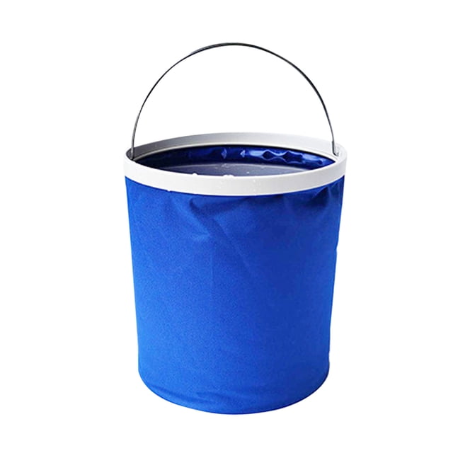 Apmemiss Multifunctional Portable Folding Bucket Outdoor Fishing Car Cleaning Tool Bucket