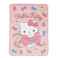 thumbnail image 1 of Hello Kitty Jeté Polaire en Peluche au Toucher Soie, 1 of 6