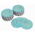 thumbnail image 3 of Inkdotpot 50 Pack Real Gold Foil Paper Tags Ready To Pop Baby Shower Favor Hang Tags, 3 of 6