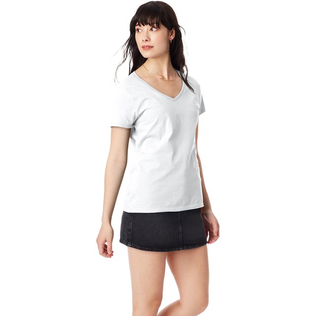 Ladies' Perfect-T V-Neck T-Shirt