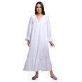 thumbnail image 1 of Moomaya Nuisette Unie pour Femmes à Manches Courtes, Col Rond, en Coton, Vêtement de Nuit, 1 of 5