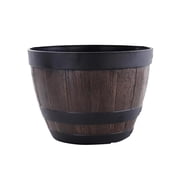 Resin Ornamental Flower Pot Flower Basket Plant Pots Planter For 9 inch