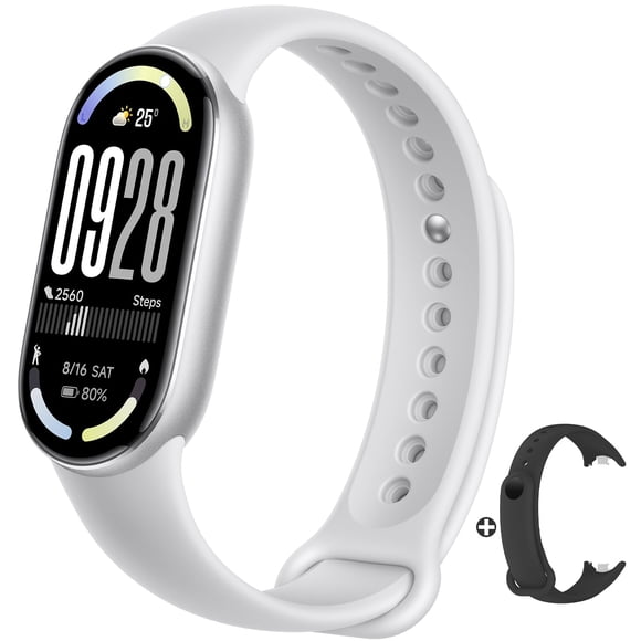 XIAOMI Mi Smart Band 10 (2025) - 1.72" AMOLED Display | 21 Days Battery Life | Touchscreen, Multi-Sport Tracker, Activity Tracker, Heart Rate Monitor