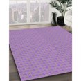 thumbnail image 3 of Ahgly Tapis Rectangulaire Lavable en Machine Intérieur Transitionnel Lilas Violet Vif, 7 Pieds x 9 Pieds, 3 of 7