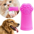 thumbnail image 1 of Pet Care Finger Toothbrush Soft For Dogs Cats Easy To Use Teeth Cleaning Tool Plaque Remover Grooming For Small Medium Large, 1 of 6