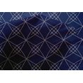 thumbnail image 4 of oneOone Cotton Silk Fabric Shapes Geometric Sashiko Printed Fabric 1 Yard 42 Inch Wide, 4 of 4