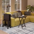 thumbnail image 3 of Allen 5pc Snack Table Set in Coffee Finish, 3 of 9