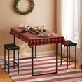 thumbnail image 4 of HOOBRO Bar Stools, Set of 2 Bar Chairs, Counter Height Stools, Saddle Stools with Curved Surface, Kitchen Stools, 63 cm, 6 cm Thick Upholstery, for Kitchen, Dining Room,, 4 of 7