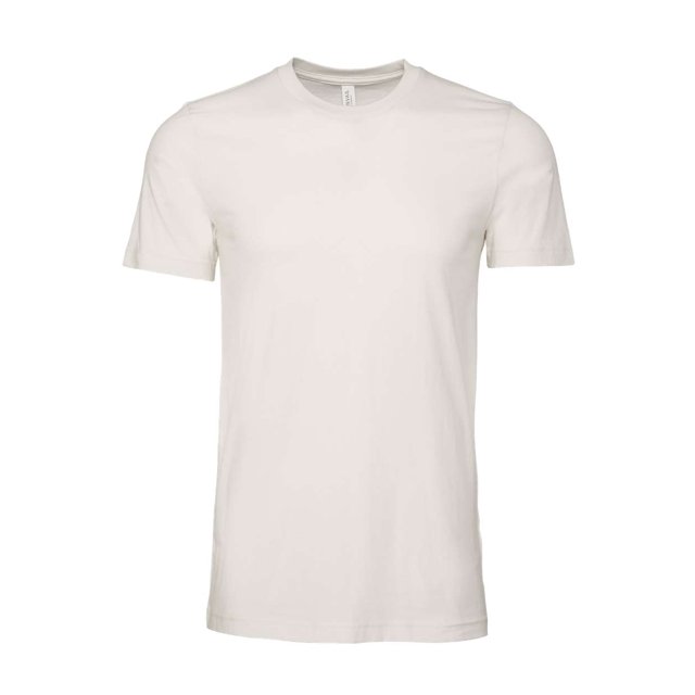 BELLA+CANVAS pour Hommes 3001c, 3TG, Blanc Vintage