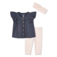 thumbnail image 1 of Ensemble 3 pièces avec tunique George pour bébés filles, 1 of 2
