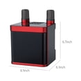 thumbnail image 3 of Home Audio Karaoke Machine With Wireless Microphones, 3000mAh Portable Microphone Speaker Set, Bluetooth 5.0 Rechargeable PA System Stage Subwoofer, 3 of 6
