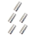 thumbnail image 2 of QualitChoice 1 Bag Glass Crystal Special-shaped Eye-catching Flat Bottom Easy to Paste Perfect Match Nail Rhinestones for Mobile Phone WhiteAB and Mixed AB 5Set, 2 of 6