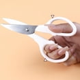 thumbnail image 3 of Scissors for Office, Paper Cutter Heavy Duty, Childrens Scissors Office Household Stainless Steel Scissors with Scissors Students Paper Cutter Small Scissors, Stainless Steel Bottle, 3 of 6