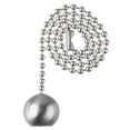 thumbnail image 1 of Chaîne de Tirage à Billes de Nickel Brossé, 1 of 1