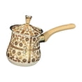 thumbnail image 4 of simhoa Arabic Coffee Pot with Pouring Spout Heat Resistant Handle Multifunctional Maple 550ml, 4 of 8