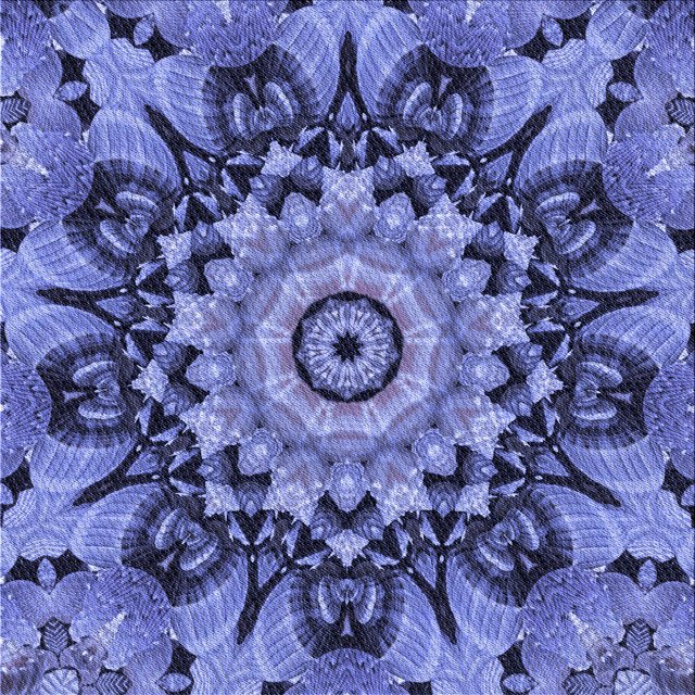 Ahgly Company Tapis d'Intérieur Lavables en Machine Bleu Ciel Transitionnel, 7' Carré