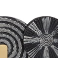 thumbnail image 3 of hometrends Spinoza Plaque with Hooks Set, Black/Gold, 3 of 6