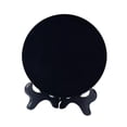 thumbnail image 4 of HILABEE Obsidian Circle Disc Obsidian Mirror,Black Round Mirror,,Home Decoration,Office M, 4 of 9
