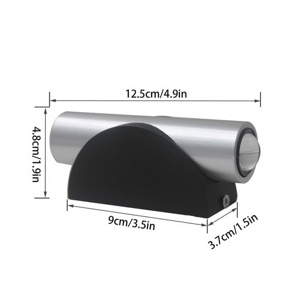 CEHVOM Double-headed LED Wall Lamp Home Sconce Bar Porch Wall Decor Ceiling Light