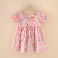 thumbnail image 2 of LUOGENLI Robe Bébé Robes pour Bébés Filles Ensemble Jupe Maxi Boho 4-5 Ans, 2 of 4